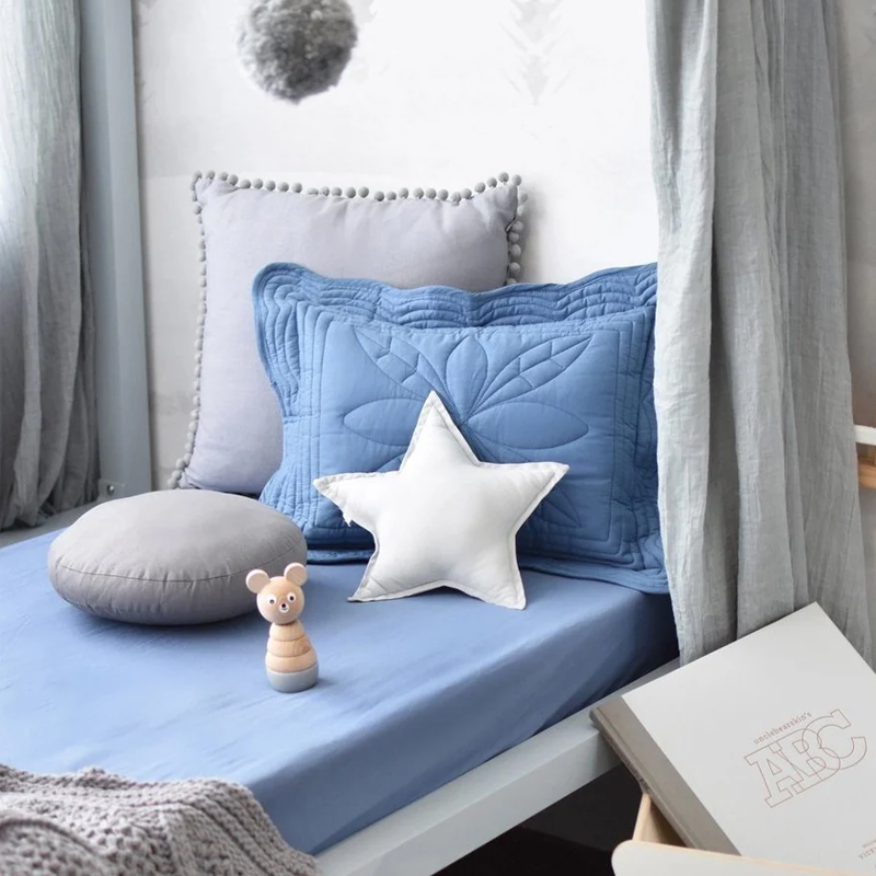 Snuggle Hunny Kids Fitted Cot Sheet Reign