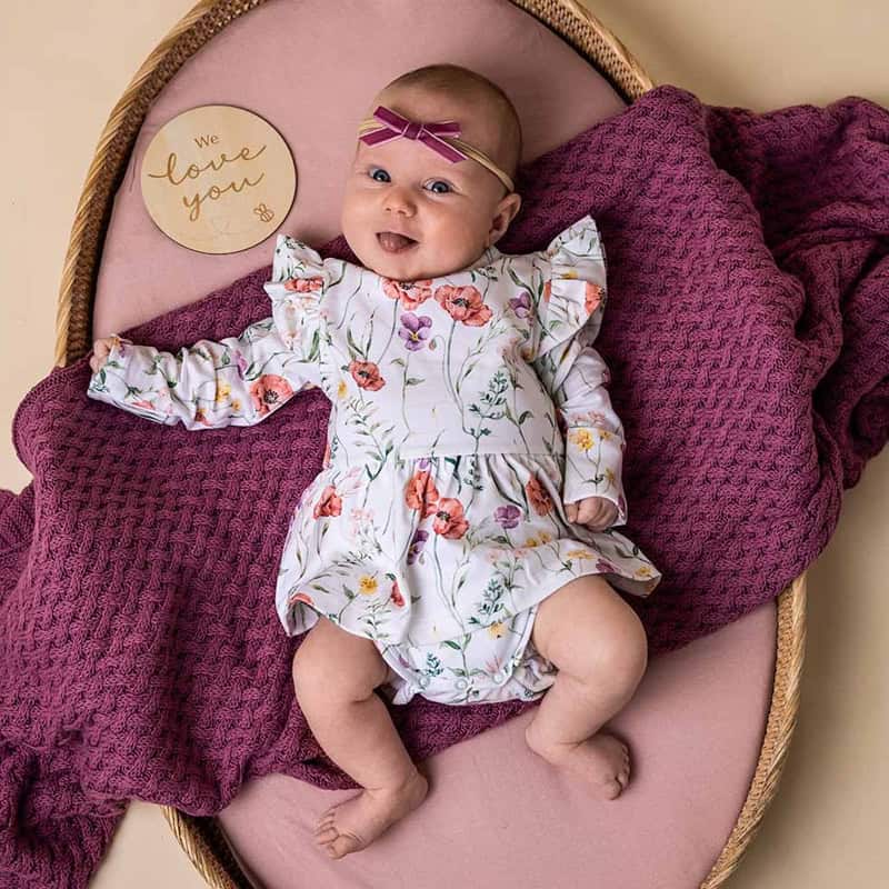 Snuggle Hunny Long Sleeve Dress Meadow