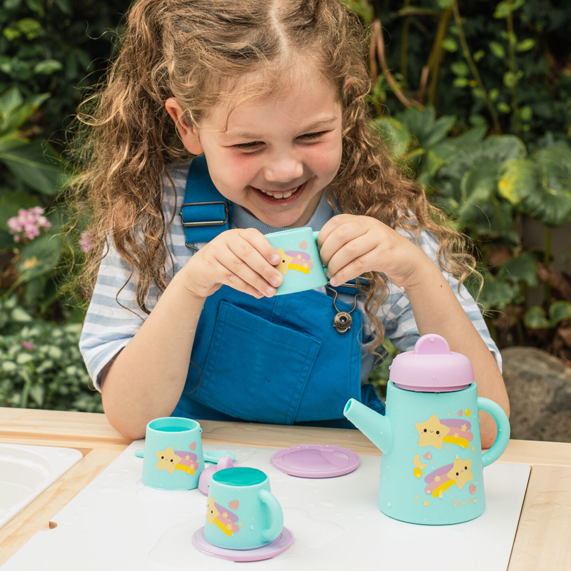 Tiger Tribe Silicone Tea Set Starlight Party