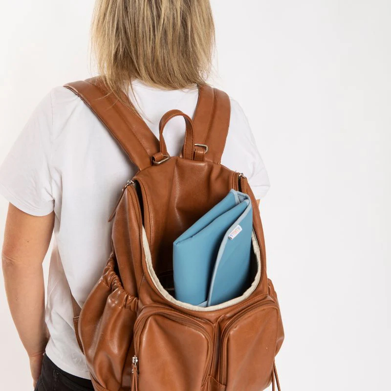 All4Ella Recycled Changing Wallet Blue - Image 5