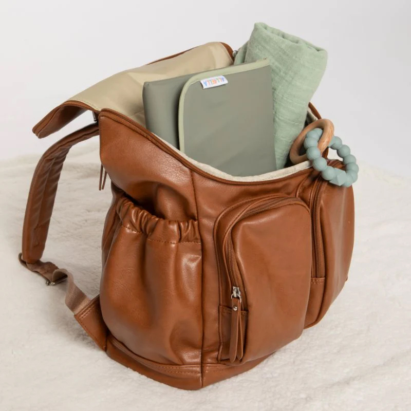 All4Ella Recycled Changing Wallet Sage - Image 5