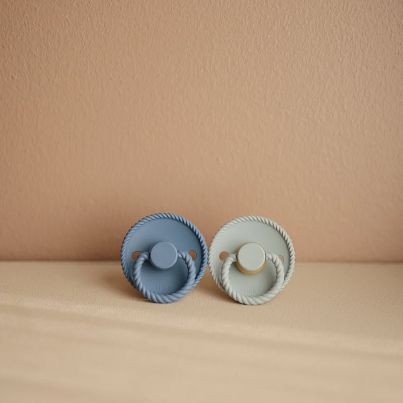 FRIGG Pacifier 2 Pack Latex Rope - The Infant Boutique