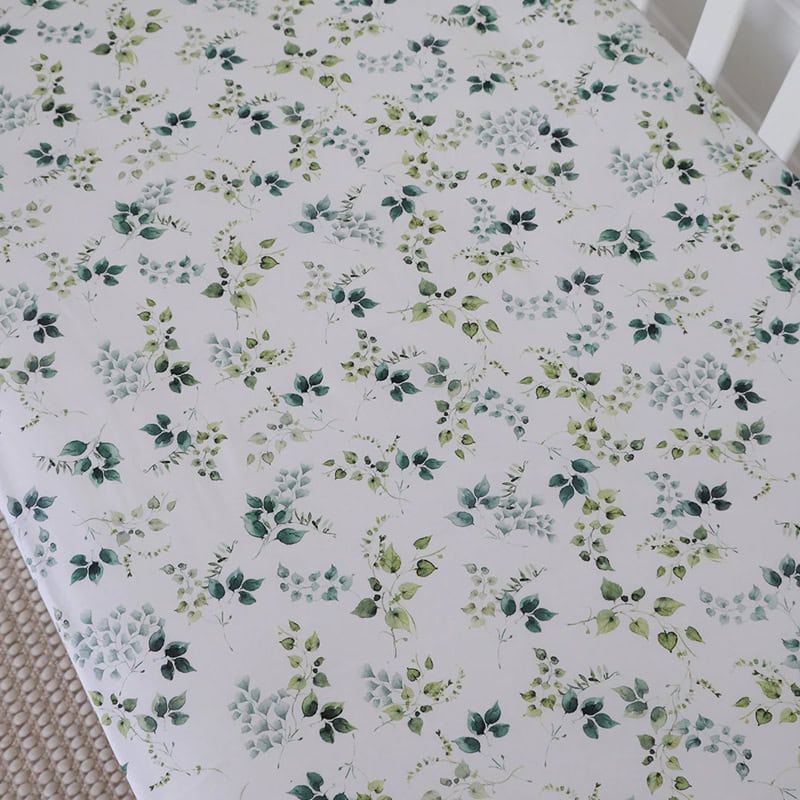 Snuggle Hunny Kids Fitted Cot Sheet Eden - Image 3