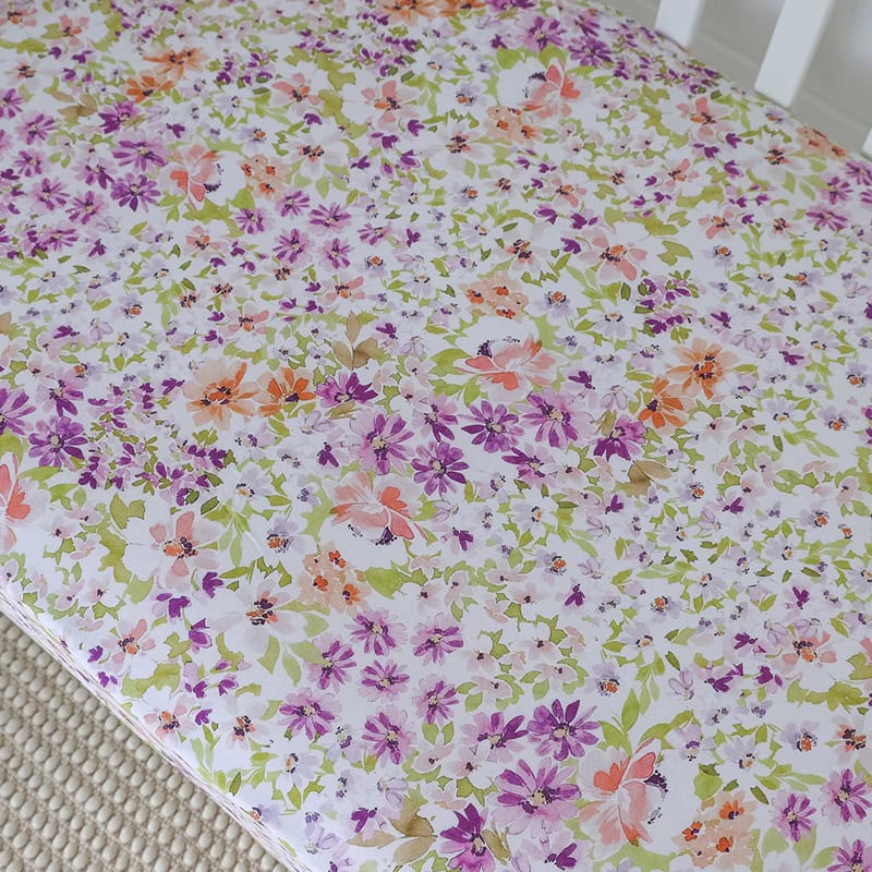 Snuggle Hunny Kids Fitted Cot Sheet Isla - Image 3