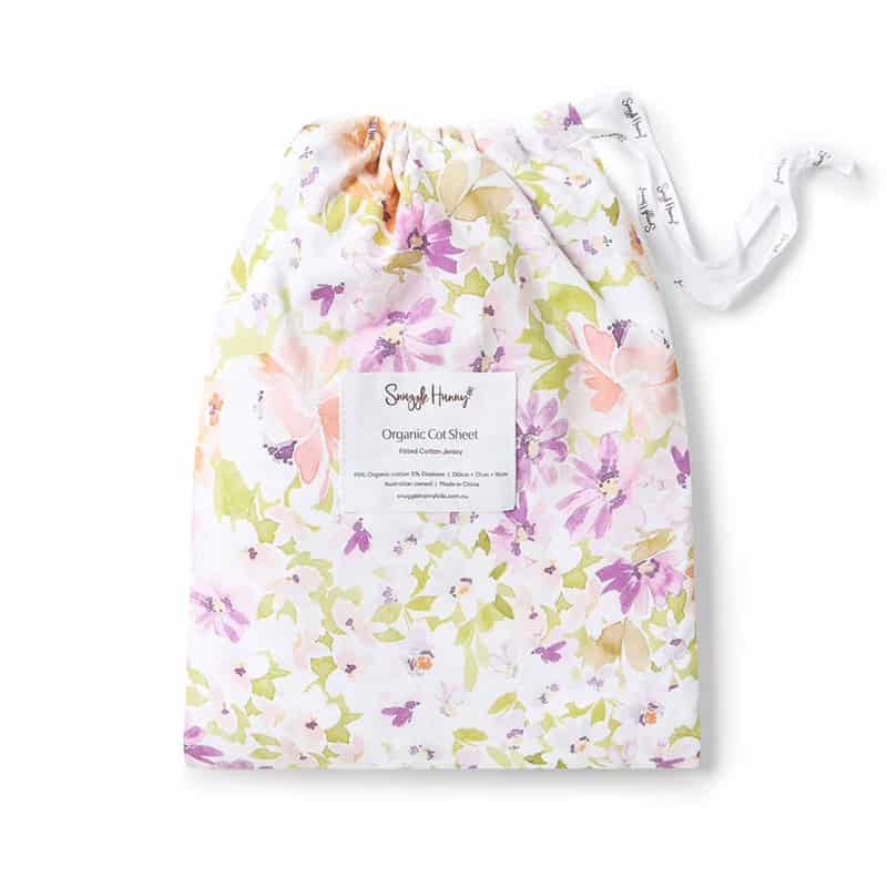 Snuggle Hunny Kids Fitted Cot Sheet Isla - Image 4