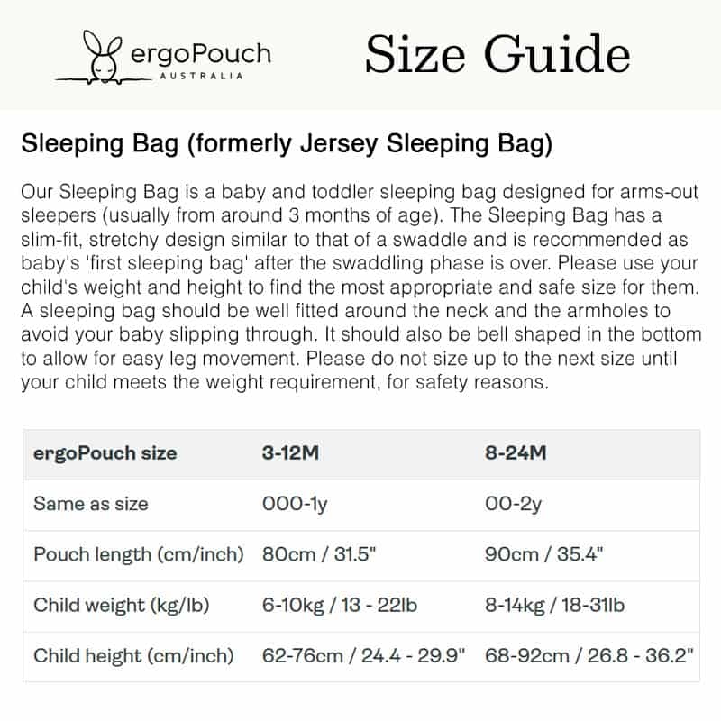 ergoPouch Sleeping Bag 3.5 Tog Bon Appetit - Image 4