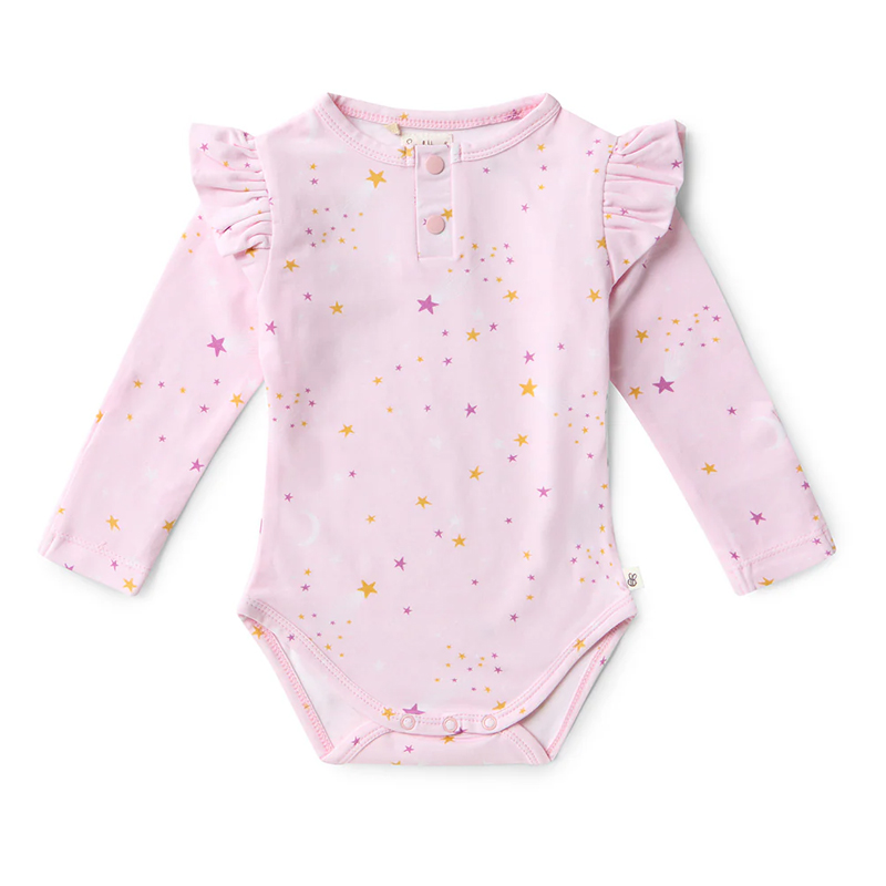 Snuggle Hunny Long Sleeve Bodysuit Twinkle - Image 4