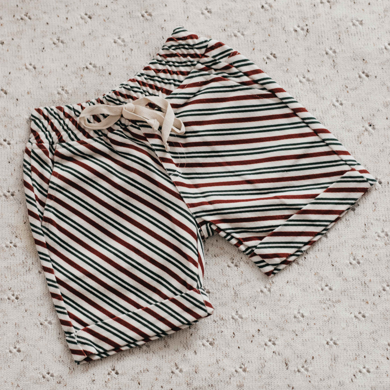 Bencer & Hazelnut Denim Shorts Peppermint