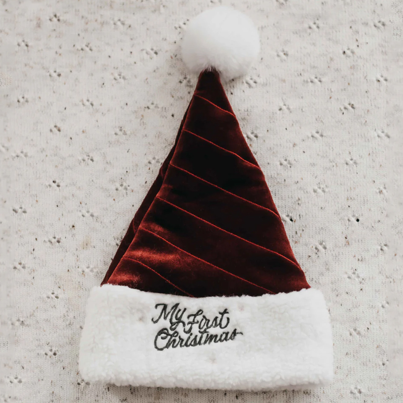 Bencer & Hazelnut My First Christmas Santa Hat