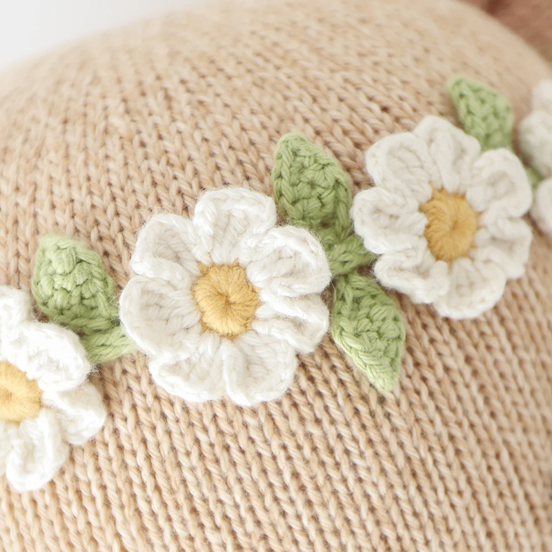 Cuddle + Kind Hand Knit Doll Olivia the Honey Bear - Image 4