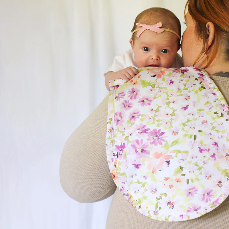 Snuggle Hunny Organic Cotton Burp Cloth Isla