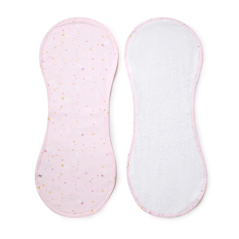 Snuggle Hunny Organic Cotton Burp Cloth Twinkle - Image 3