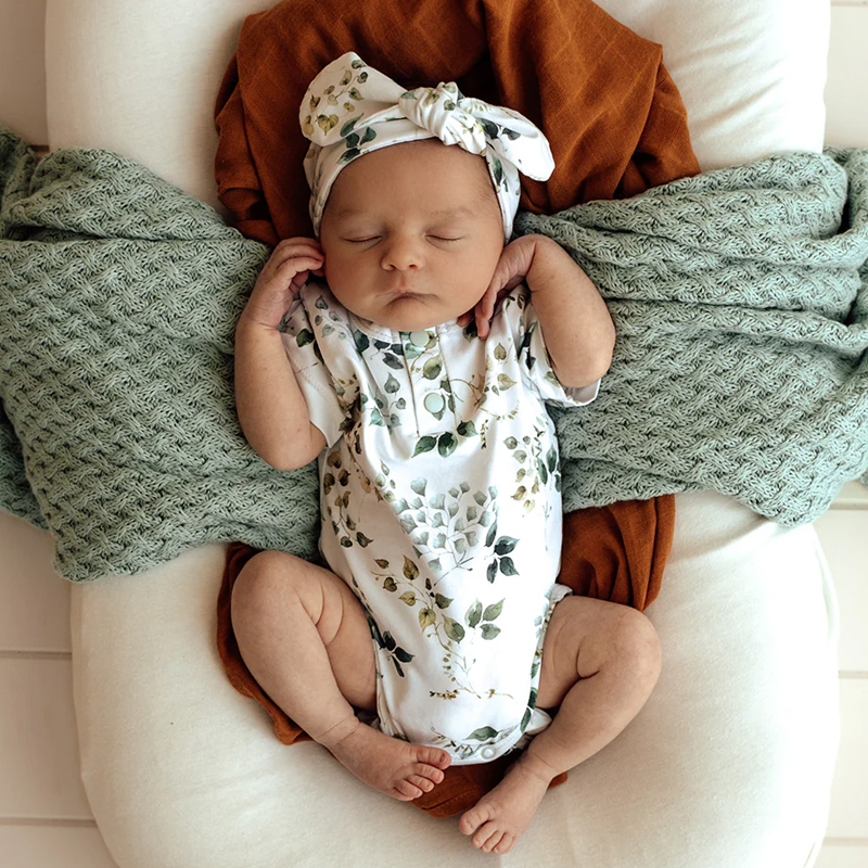 Snuggle Hunny Short Sleeve Bodysuit Eden