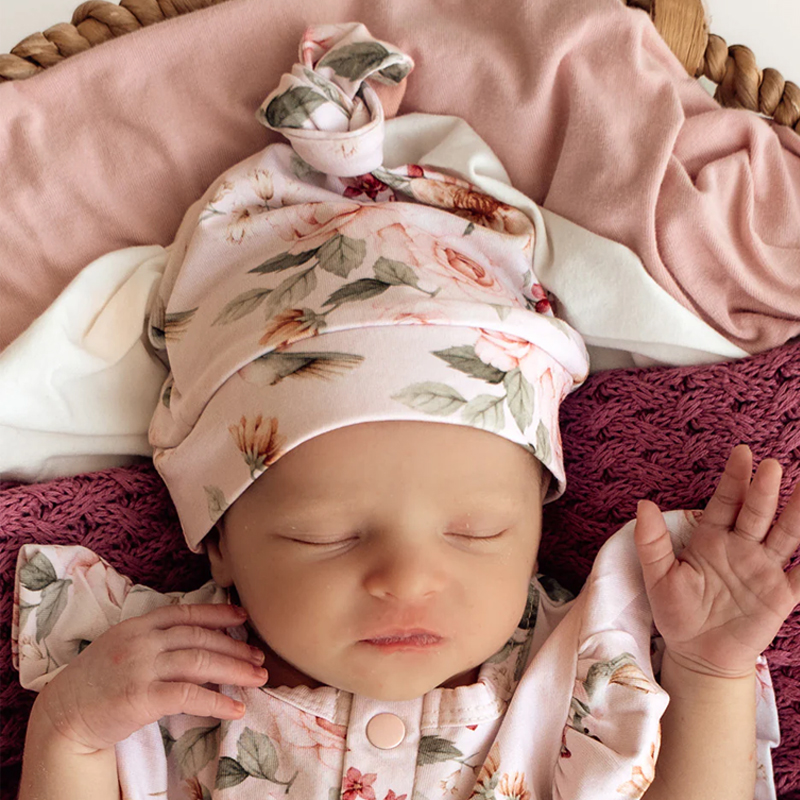 Snuggle Hunny Kids Baby Beanie: Jersey Print - Image 2