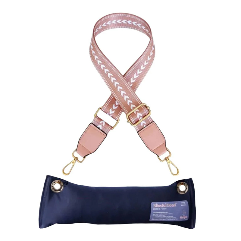 Blissful Bond® Boobie Pillow Pink Strap