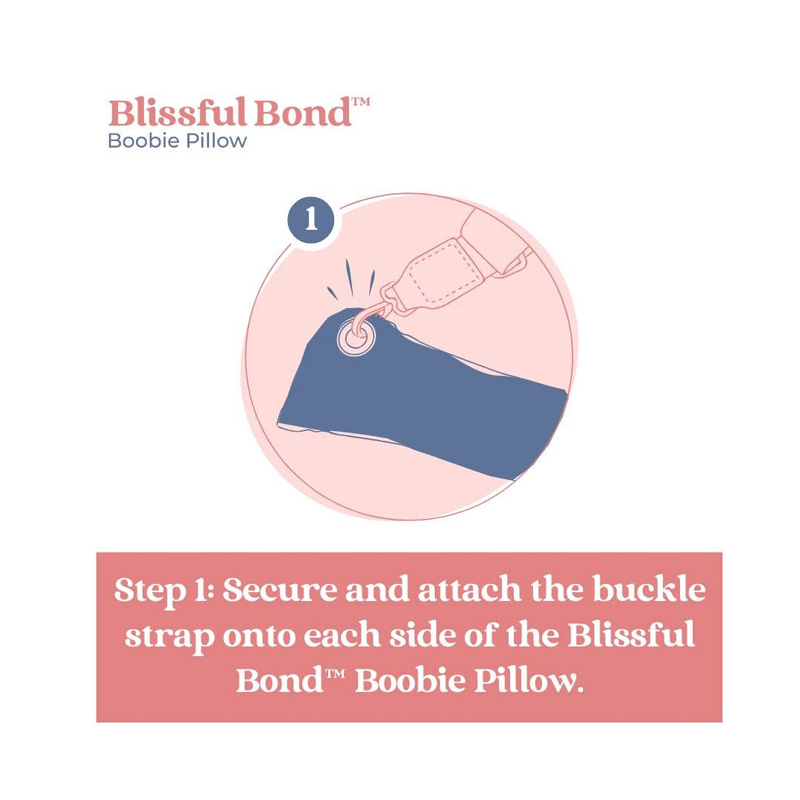 Blissful Bond® Boobie Pillow Gold Strap - Image 6