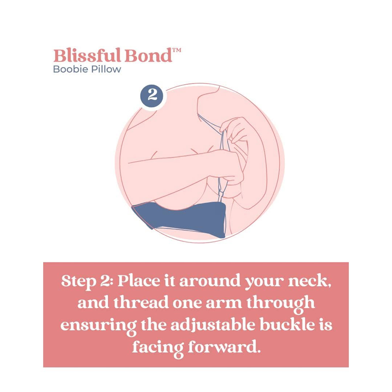 Blissful Bond® Boobie Pillow Gold Strap - Image 7
