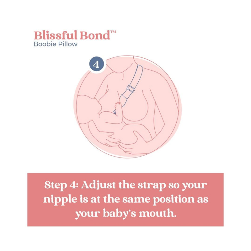 Blissful Bond® Boobie Pillow Gold Strap - Image 9