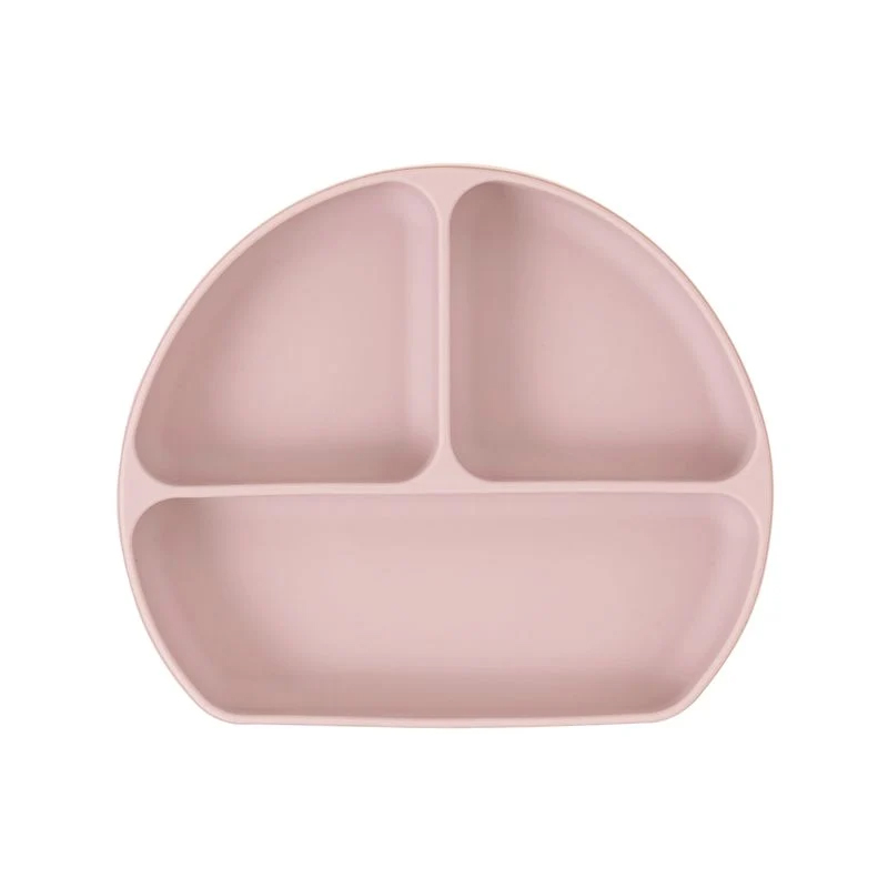 All4Ella Silicone Suction Plate Dusty Pink