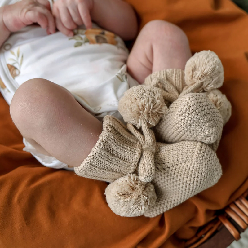 Snuggle Hunny Organic Knit Booties - Image 4