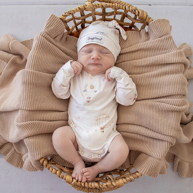 Snuggle Hunny Long Sleeve Bodysuit Up & Away