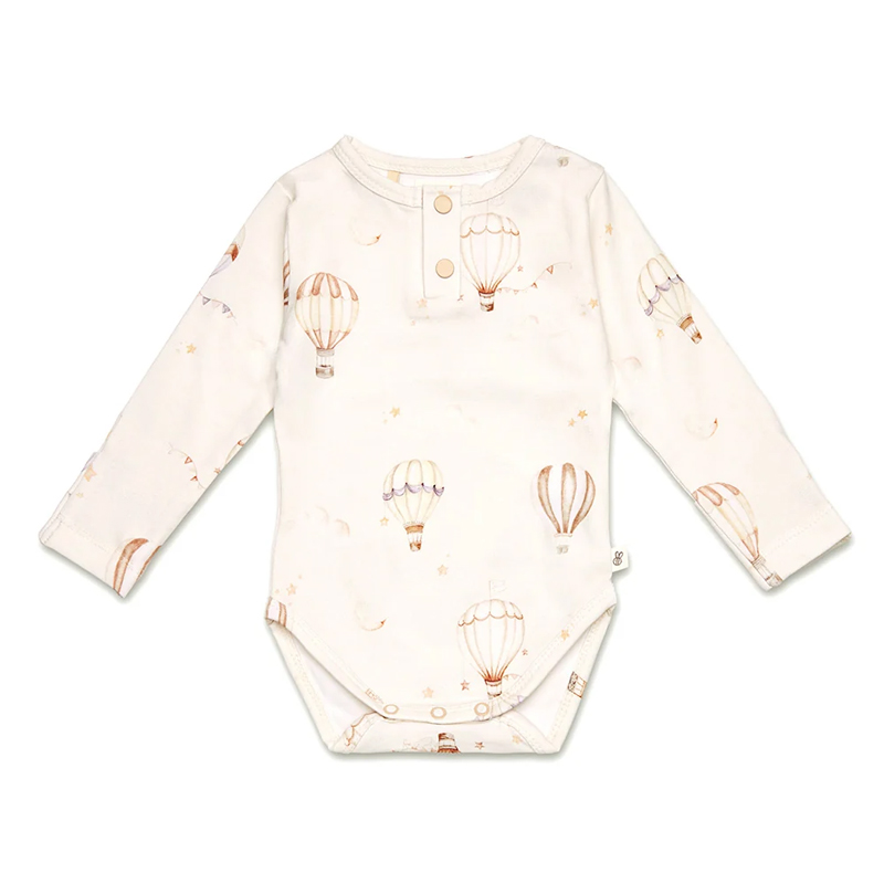 Snuggle Hunny Long Sleeve Bodysuit Up & Away - Image 4