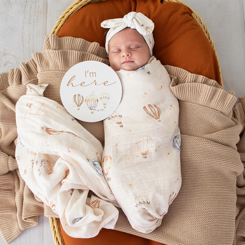Snuggle Hunny Kids Organic Muslin Wrap Up & Away